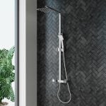 Lunar Thermostatic Exposed Rain Head Shower