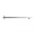 Square Chrome Shower Head Wall Arm