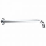 Round Chrome Shower Head Wall Arm