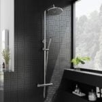 Scudo Core Exposed Chrome Shower