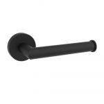 Melbourne Matt black Toilet Roll Holder Wall Mounted
