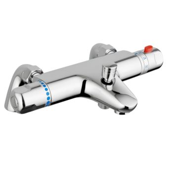 Thermostatic Low-Pressure High-Flow Bath Shower Mixer Tap – Bathroom Point