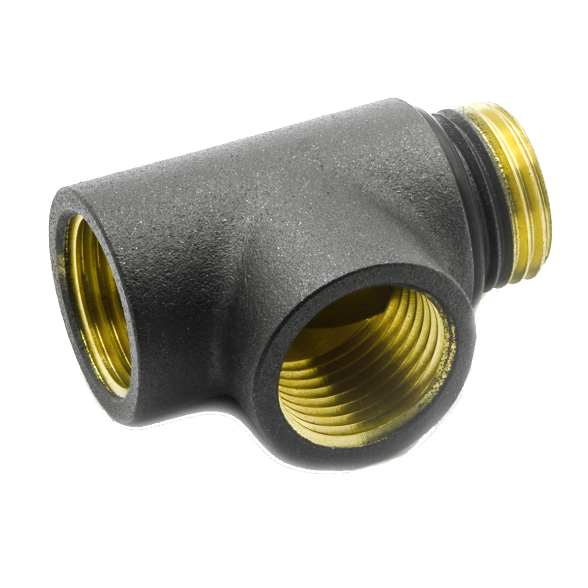 Litchfield Anthracite Dual Fuel T-Piece Radiator Connector – Towel Radiator Dual Fuel Conversion